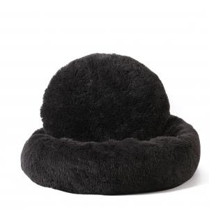 Dog Beds for Medium Dogs Donut Calming Dog Bed Washable, Comfortable Round Cute Durable Pet Beds with Removable Pillow