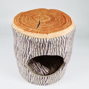 Cylinder Tree hole Small dog & Cat Houses  Cylinder Tree hole Small dog & Cat Houses