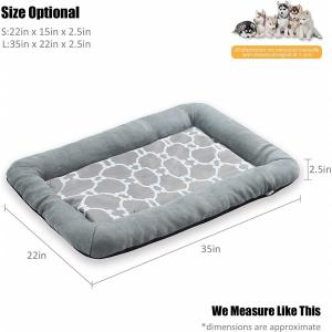 Dog Bed Mat Soft Crate Pad Mattress  Dog Bed Mat Soft Crate Pad Mattress