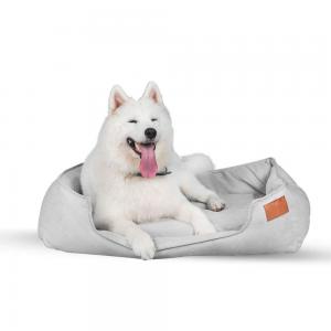 Memory Foam Extra Large Dog Bed with Pillow and Durable Water Proof Liner Memory Foam Extra Large Dog Bed with Pillow and Durable Water Proof Liner