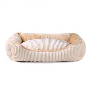 Rectangle Dog Bed - Lounger for Dogs & Cats with Self Warming Cozy Reversible Removable Inner Plush Cushion  Rectangle Dog Bed - Lounger for Dogs & Cats with Self Warming Cozy Reversible Removable Inner Plush Cushion