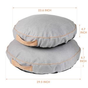 Round Pillow Dog Mat pet Bed Round Pillow Dog Mat pet Bed